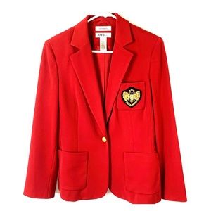 Jones&Co Vintage Red Blazer